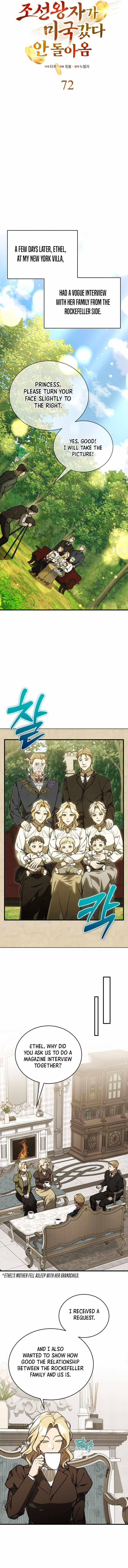 The Joseon prince went to America and didn’t return Chapter 72 page 5