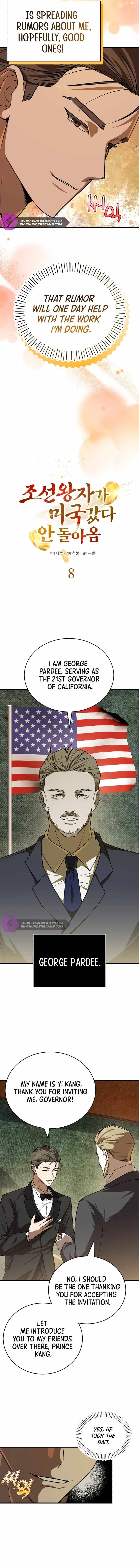 The Joseon prince went to America and didn’t return Chapter 8 page 8