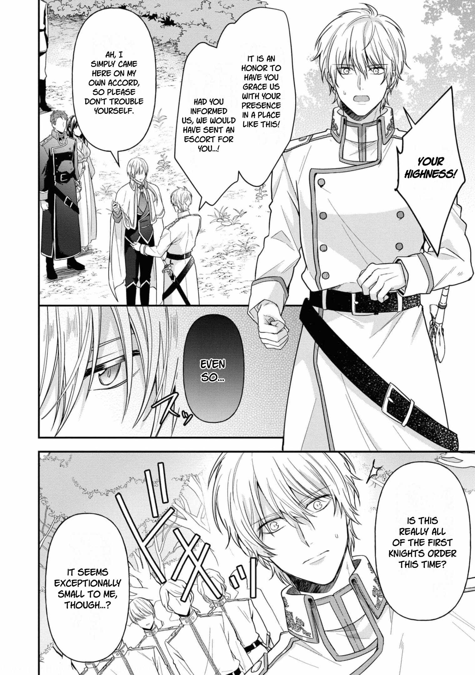 The Knight Commander Wants To Monopolize The Former Glasses Girl Chapter 12 page 12