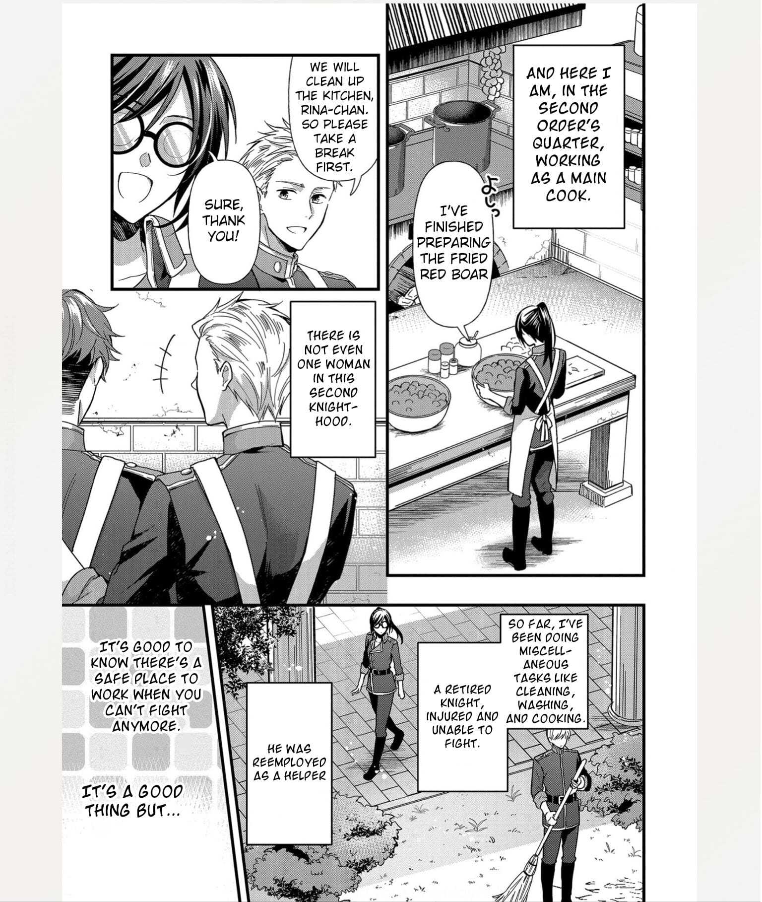 The Knight Commander Wants To Monopolize The Former Glasses Girl Chapter 2 page 4
