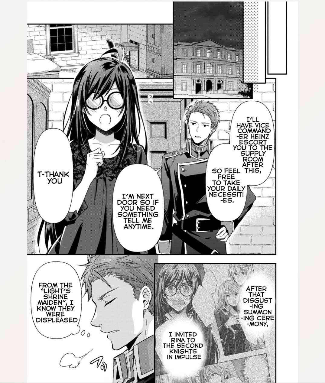 The Knight Commander Wants To Monopolize The Former Glasses Girl Chapter 4 page 14