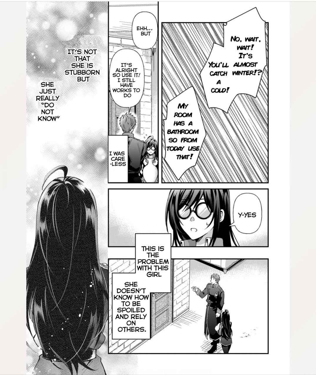 The Knight Commander Wants To Monopolize The Former Glasses Girl Chapter 4 page 20