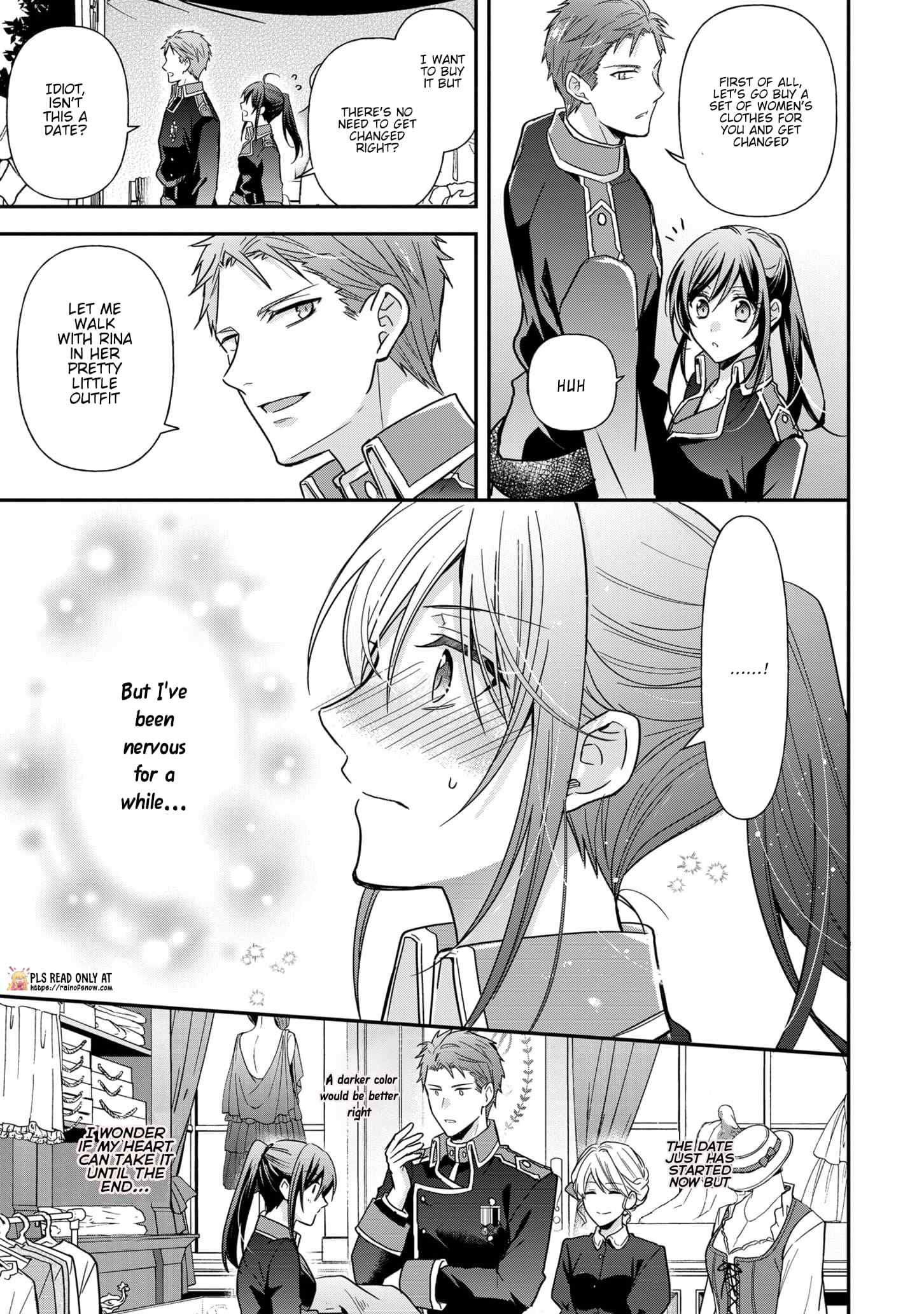 The Knight Commander Wants To Monopolize The Former Glasses Girl Chapter 7 page 9