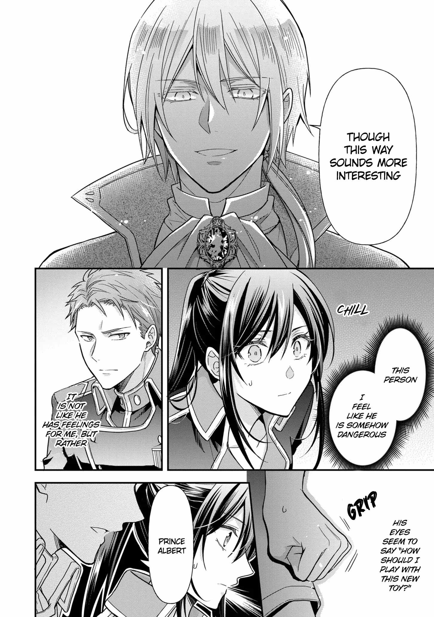 The Knight Commander Wants To Monopolize The Former Glasses Girl Chapter 8 page 8