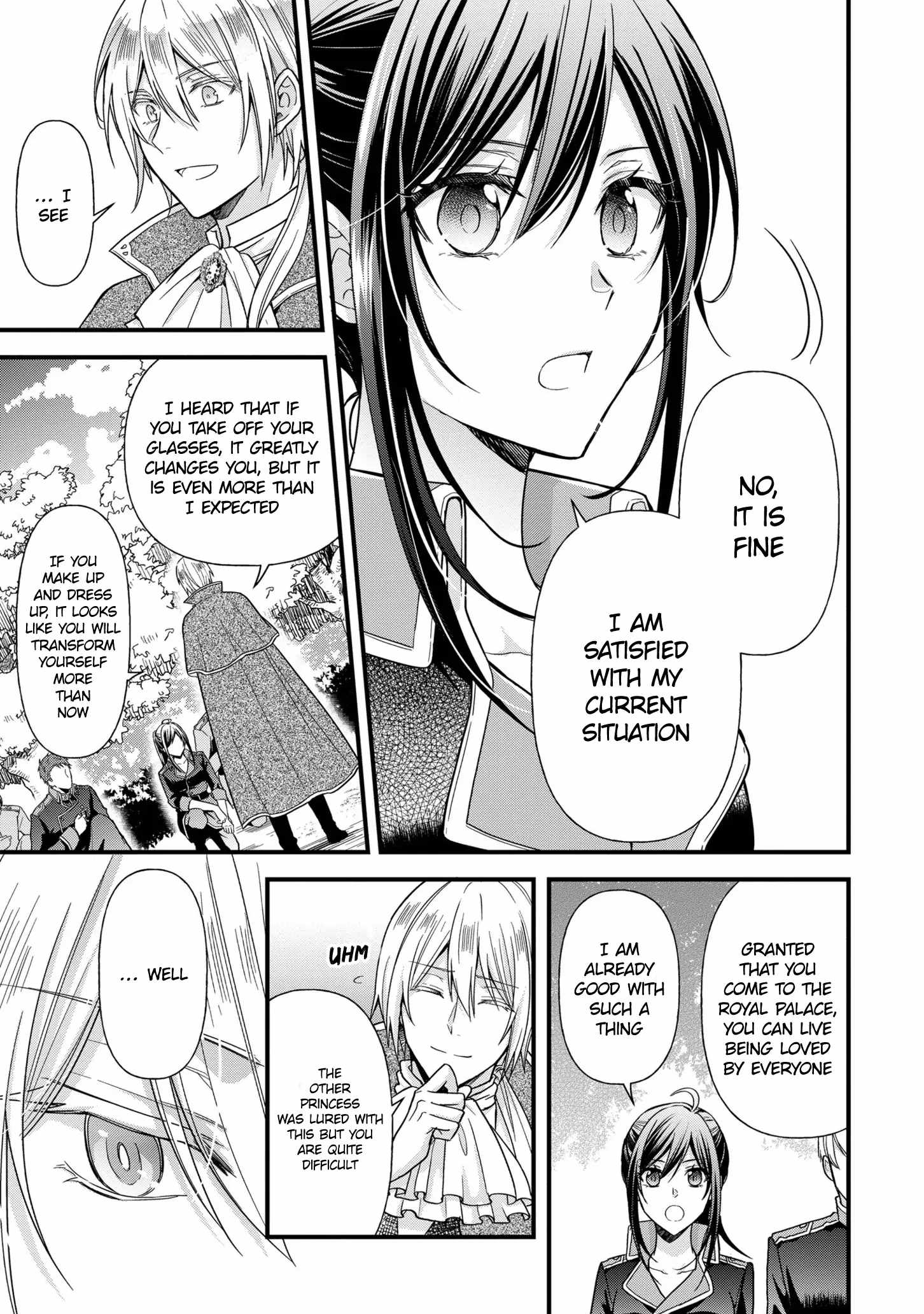 The Knight Commander Wants To Monopolize The Former Glasses Girl Chapter 8 page 7