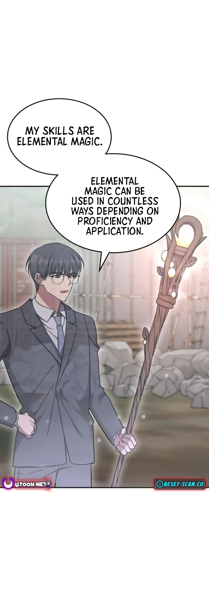 The Late Game Healer Is Way Too Strong Chapter 37 page 8