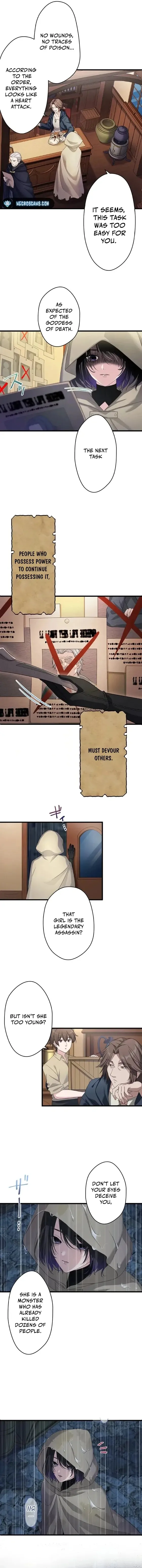 The Legendary Assassin Reincarnated as the Beloved Youngest Daughter of a Royal Family Chapter 1 page 6