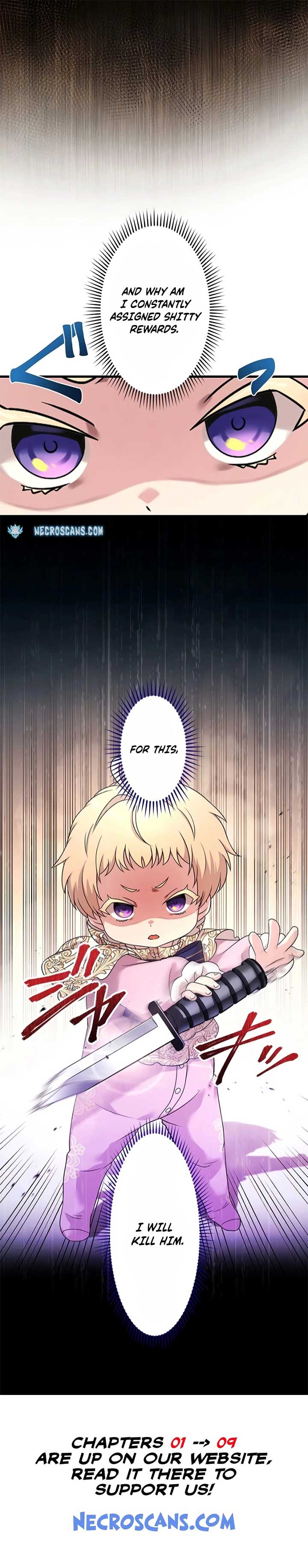 The Legendary Assassin Reincarnated as the Beloved Youngest Daughter of a Royal Family Chapter 3 page 14