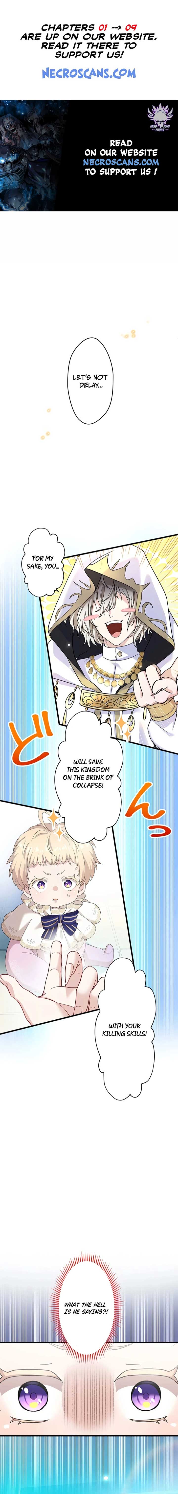 The Legendary Assassin Reincarnated as the Beloved Youngest Daughter of a Royal Family Chapter 3 page 2