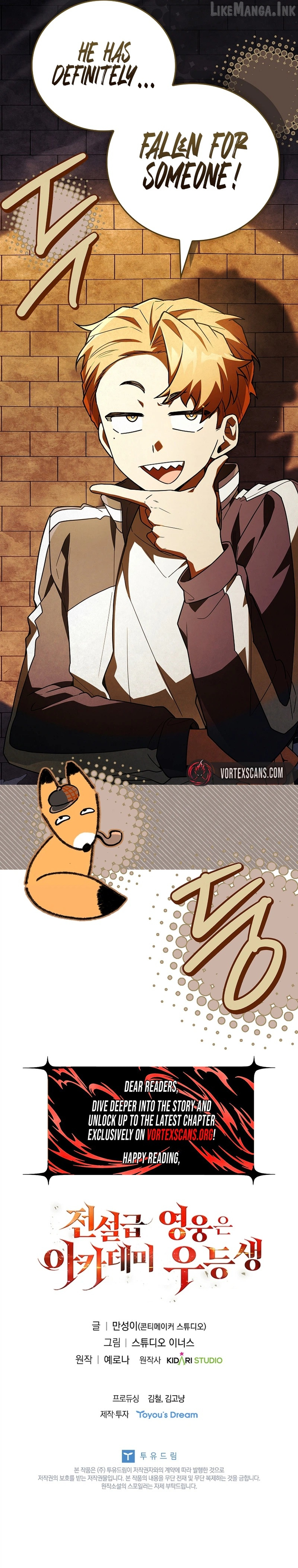 The Legendary Hero Is an Academy Honors Student Chapter 101 page 44