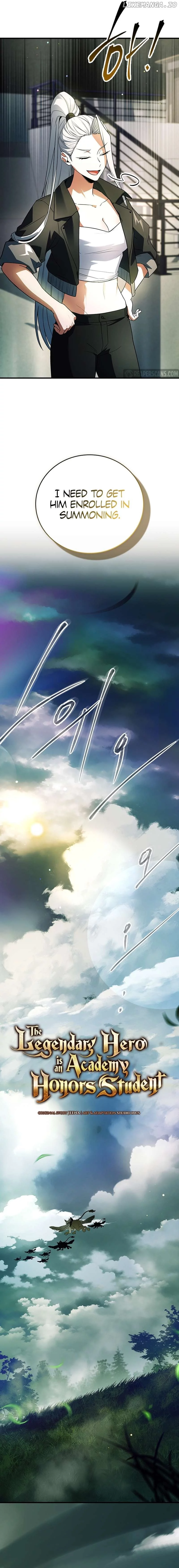 The Legendary Hero Is an Academy Honors Student Chapter 25 page 4