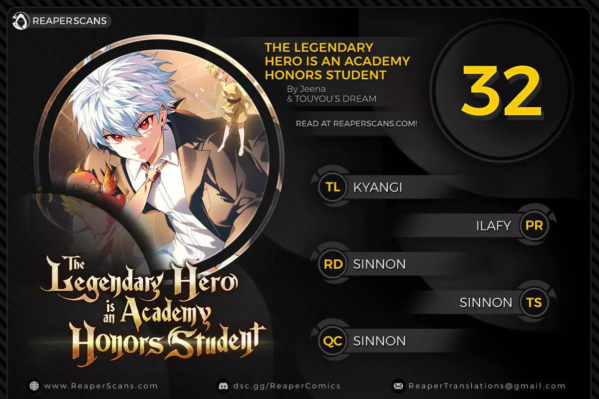 The Legendary Hero Is an Academy Honors Student Chapter 32 page 1