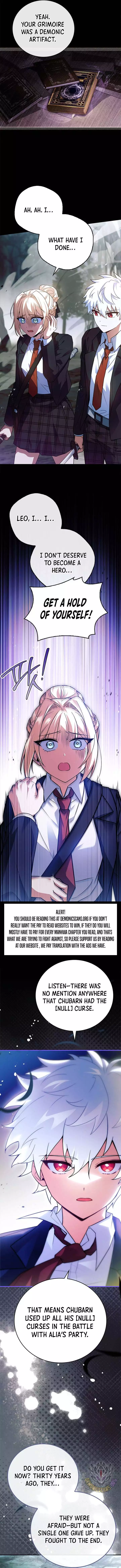 The Legendary Hero Is an Academy Honors Student Chapter 34 page 8