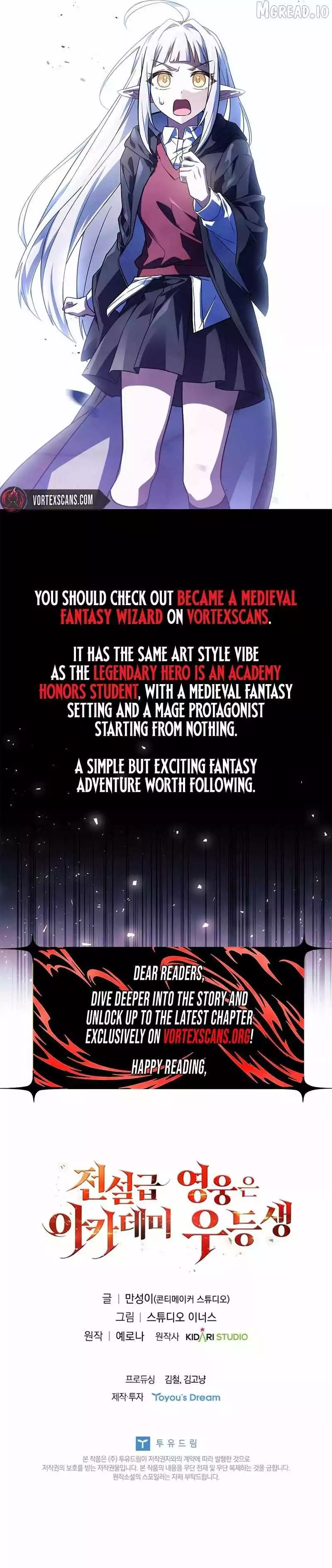 The Legendary Hero Is an Academy Honors Student Chapter 83 page 47
