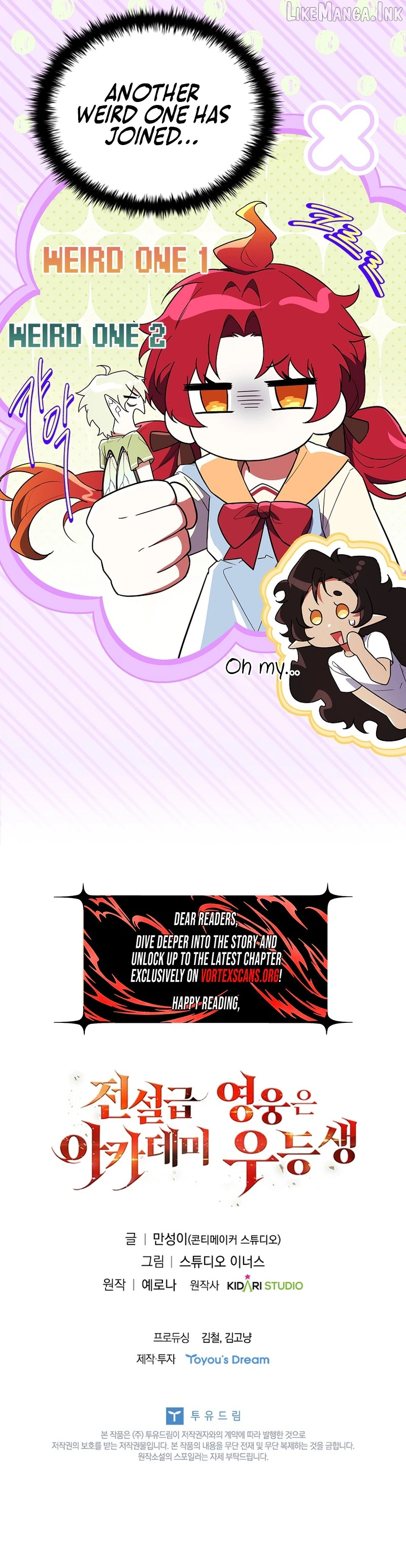 The Legendary Hero Is an Academy Honors Student Chapter 95 page 43
