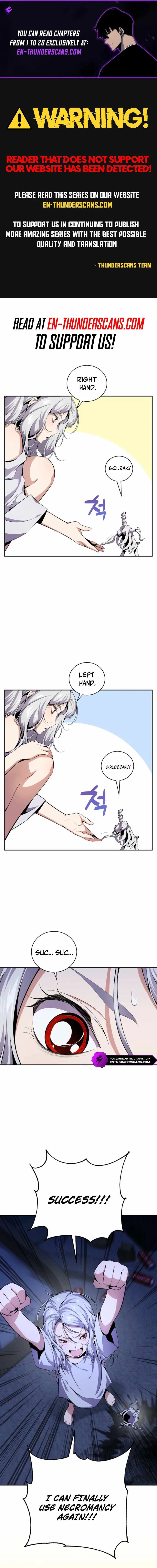 The Loner Loser Necromancer Chapter 3 page 1