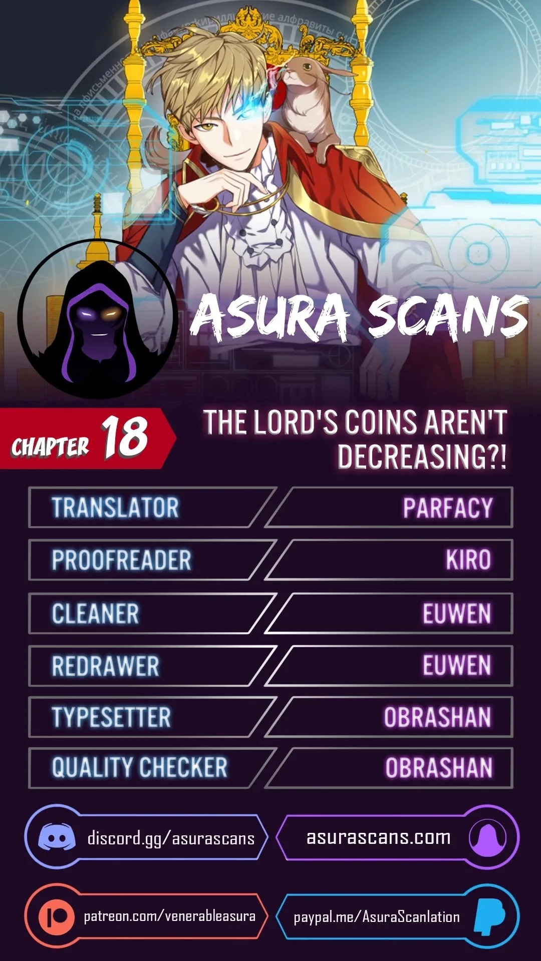 The Lord’s Coins Aren’t Decreasing?! Chapter 18 page 1