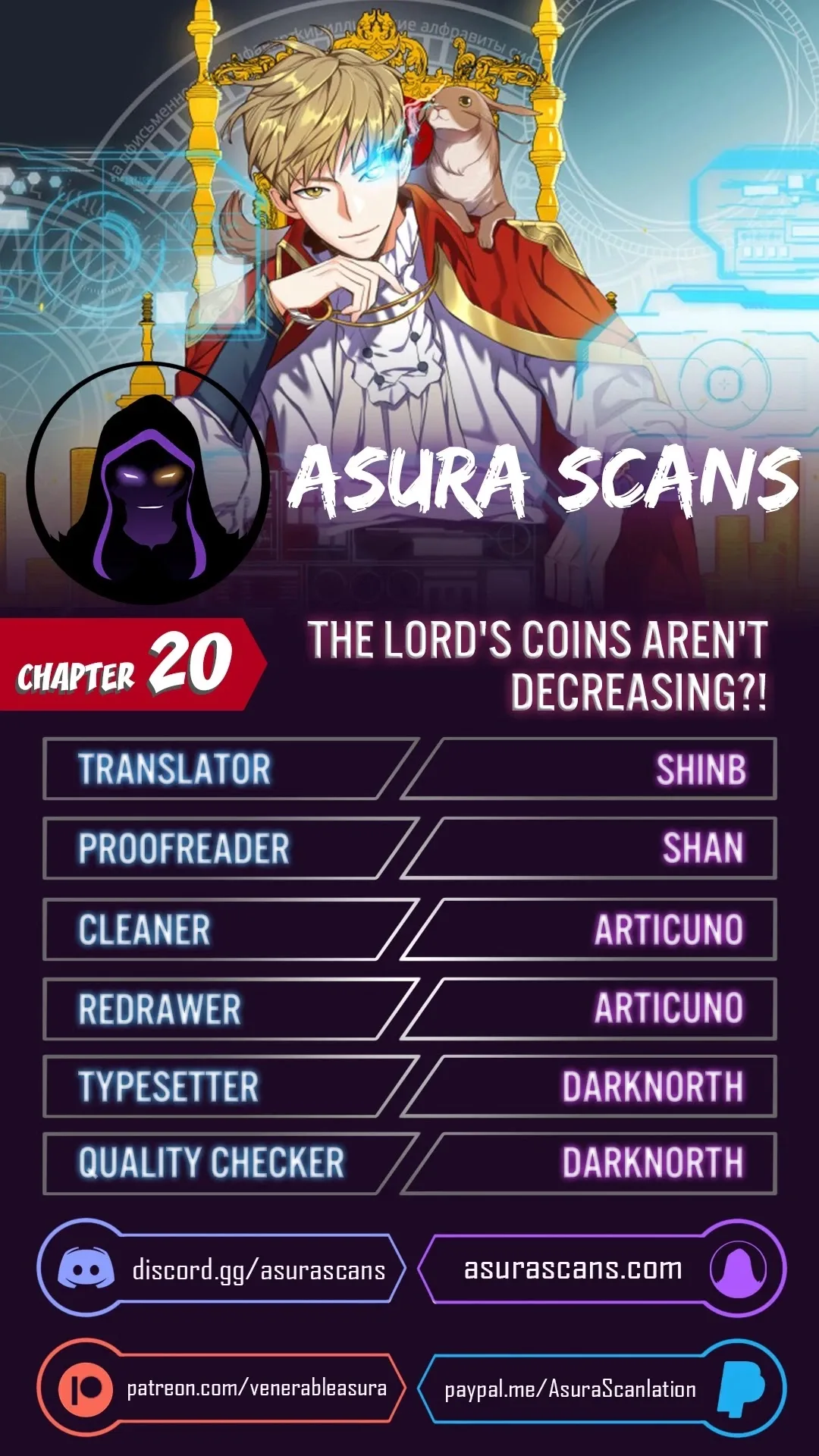 The Lord’s Coins Aren’t Decreasing?! Chapter 20 page 1