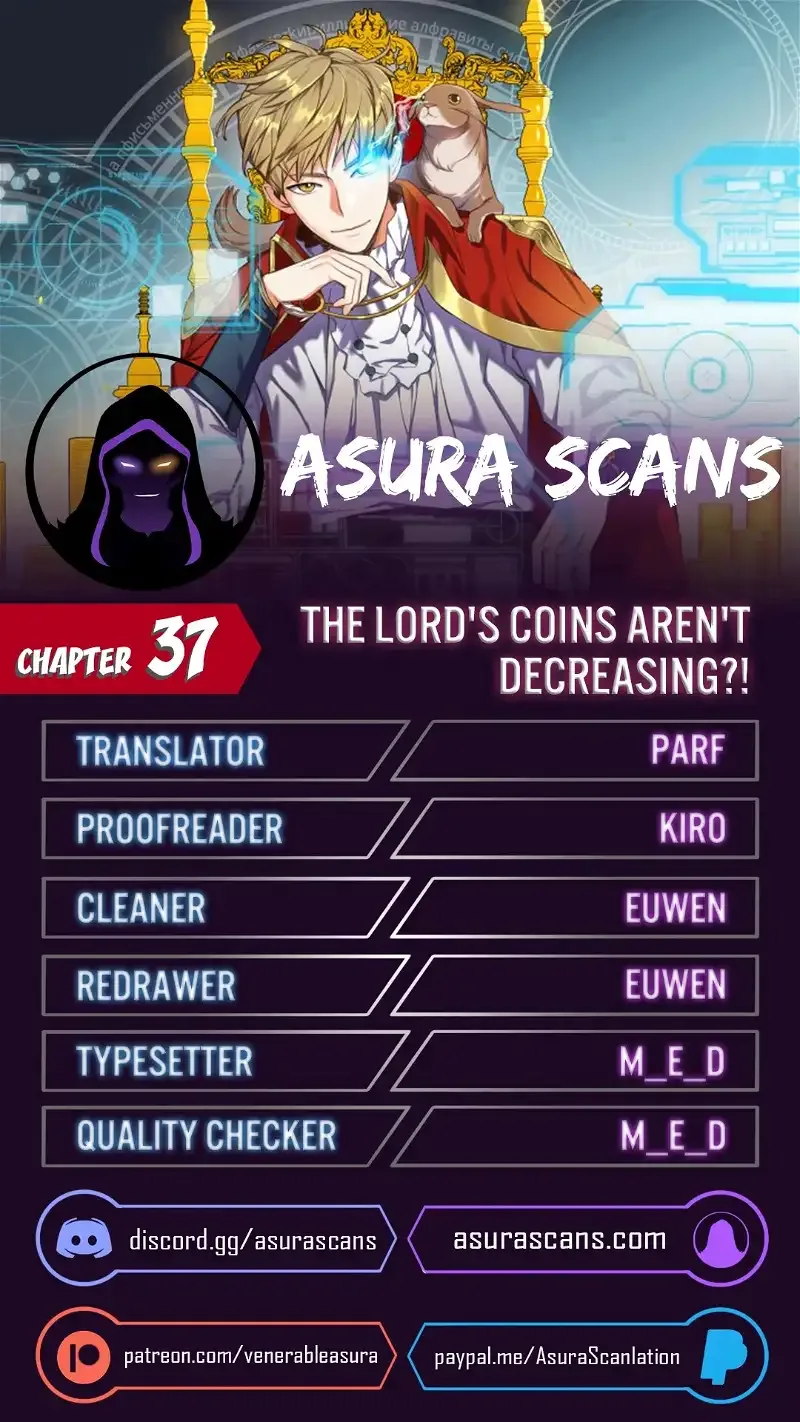 The Lord’s Coins Aren’t Decreasing?! Chapter 37 page 1