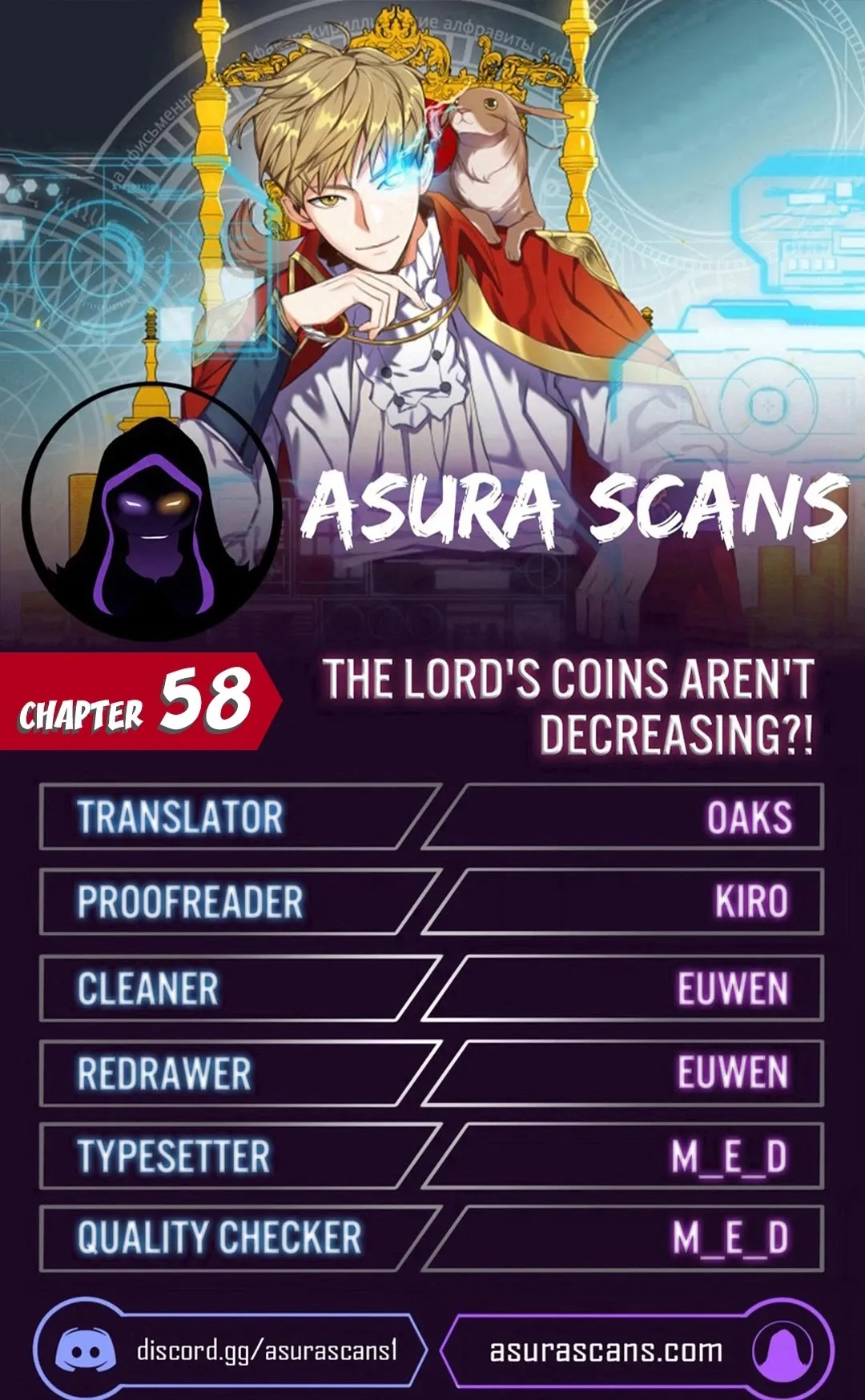 The Lord’s Coins Aren’t Decreasing?! Chapter 58 page 1