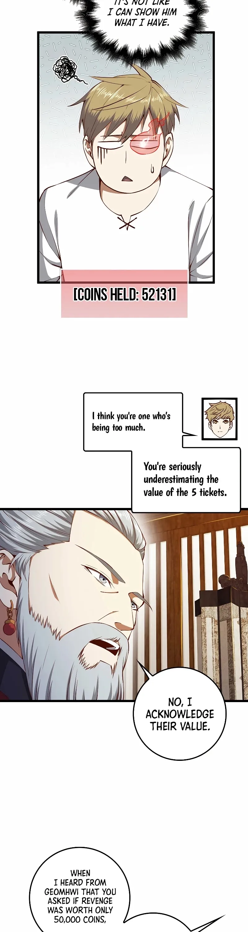 The Lord’s Coins Aren’t Decreasing?! Chapter 58 page 38