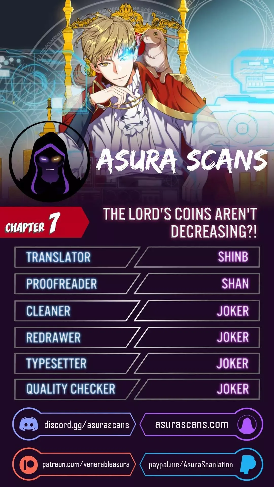 The Lord’s Coins Aren’t Decreasing?! Chapter 7 page 1