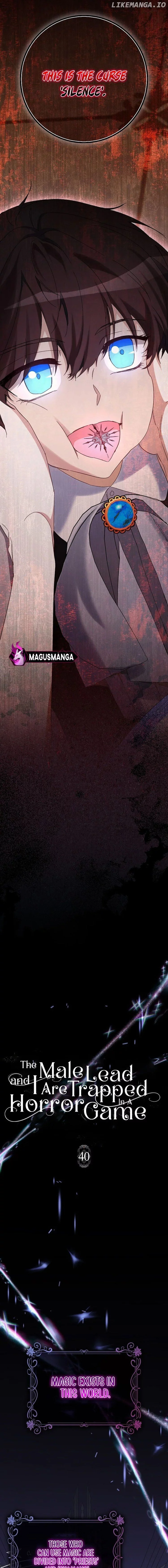 The Male Lead and I Are Trapped In A Horror Game Chapter 40 page 2
