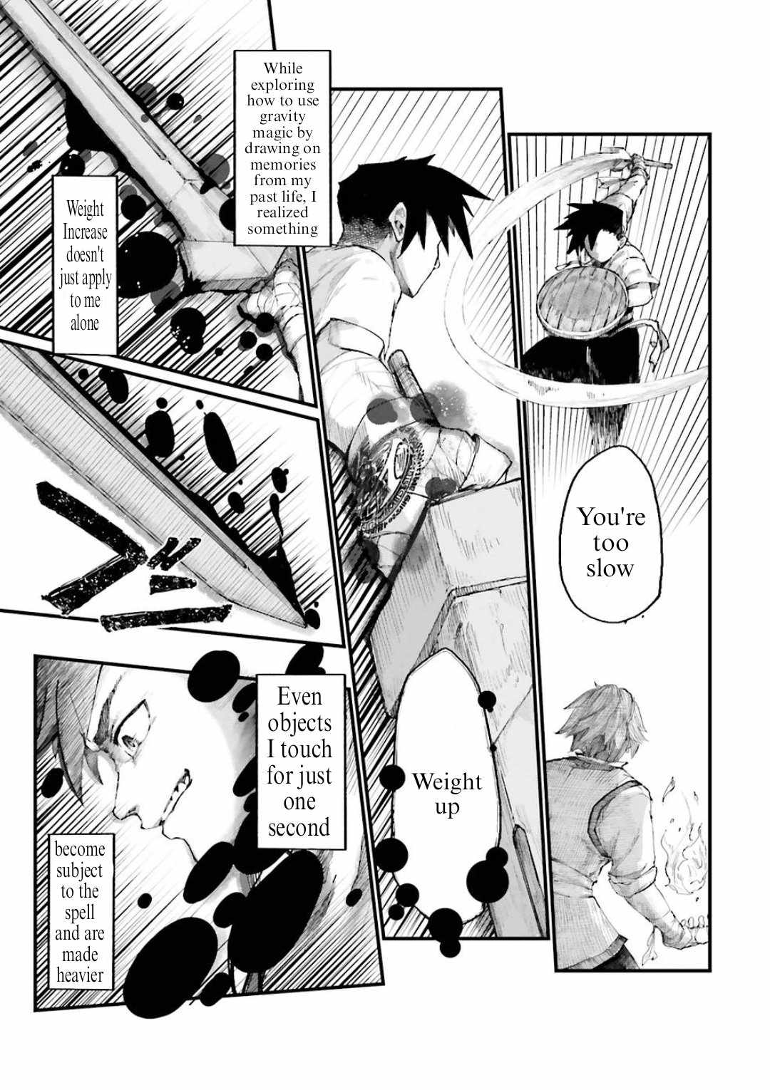 The Man Given "Slow Magic" will become Unparalleled with the Gravity Magic Chapter 1 page 49
