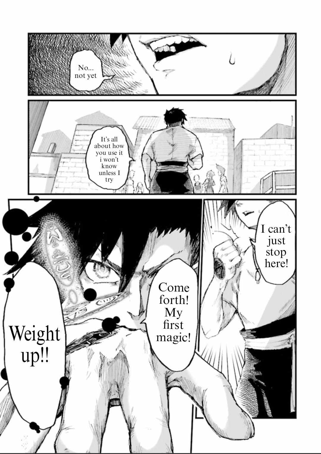 The Man Given "Slow Magic" will become Unparalleled with the Gravity Magic Chapter 1 page 21