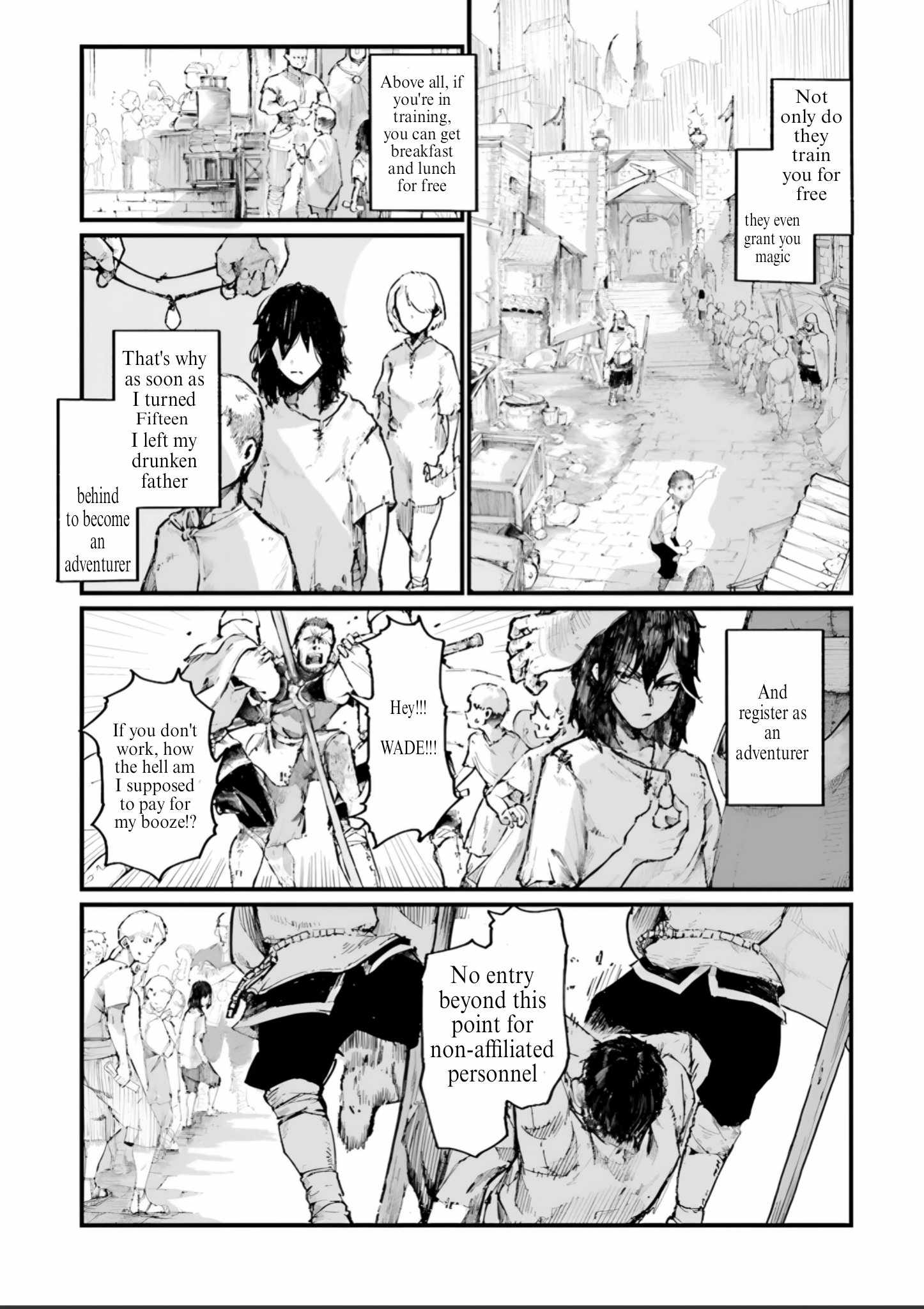 The Man Given "Slow Magic" will become Unparalleled with the Gravity Magic Chapter 1 page 5