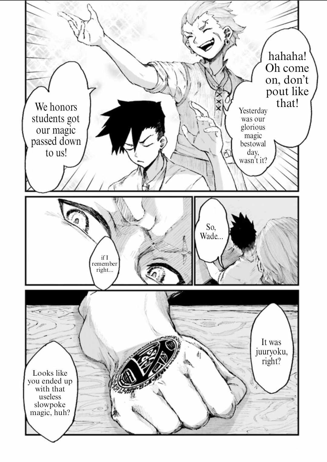 The Man Given "Slow Magic" will become Unparalleled with the Gravity Magic Chapter 1 page 30
