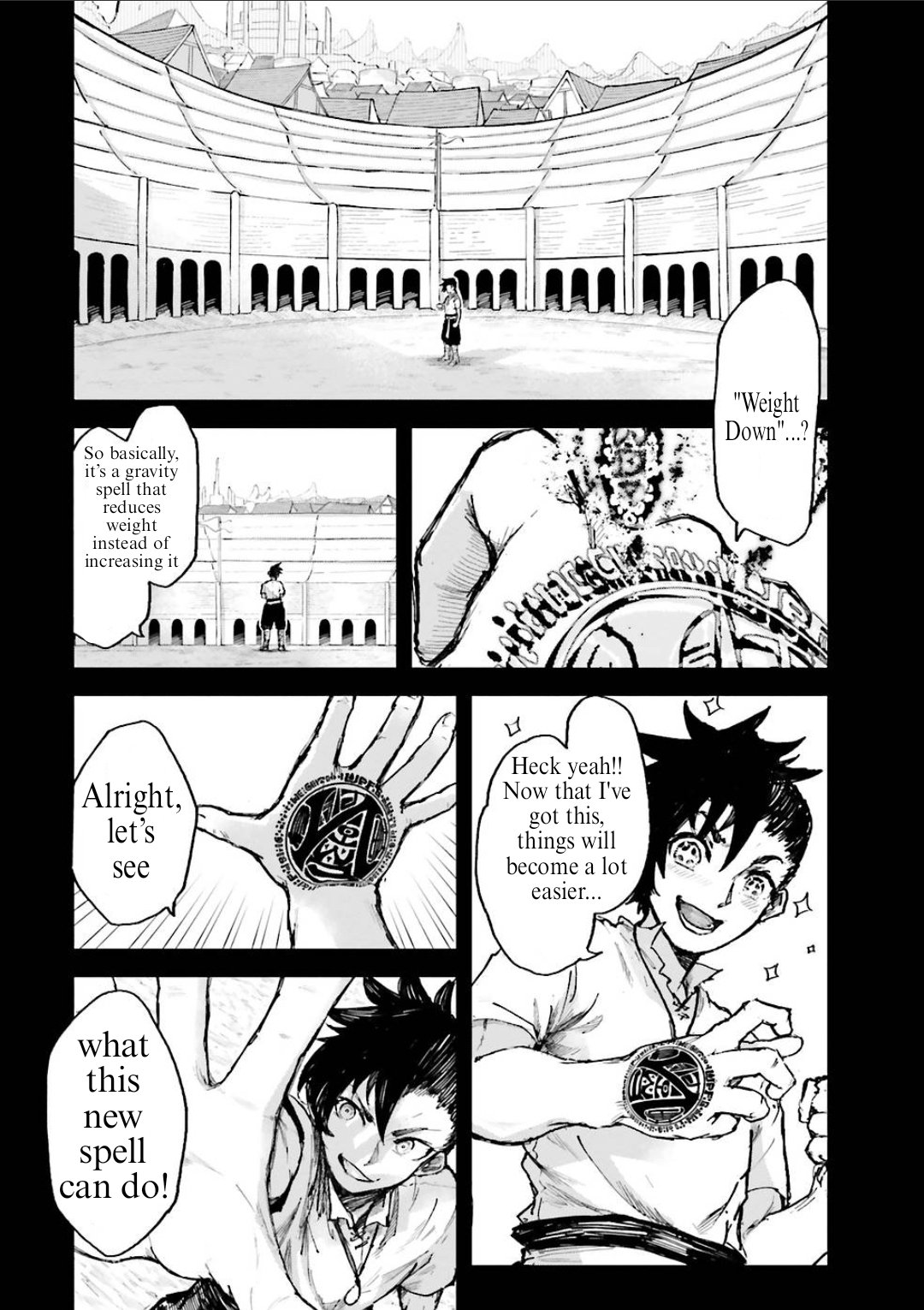 The Man Given "Slow Magic" will become Unparalleled with the Gravity Magic Chapter 3.1 page 4