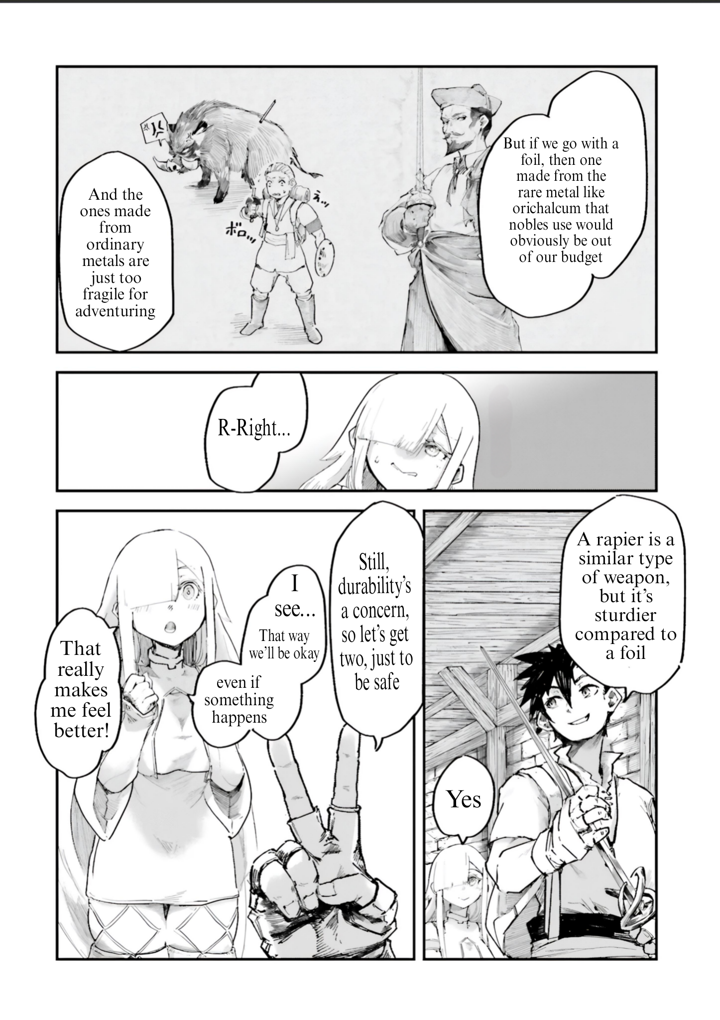 The Man Given "Slow Magic" will become Unparalleled with the Gravity Magic Chapter 6.2 page 4