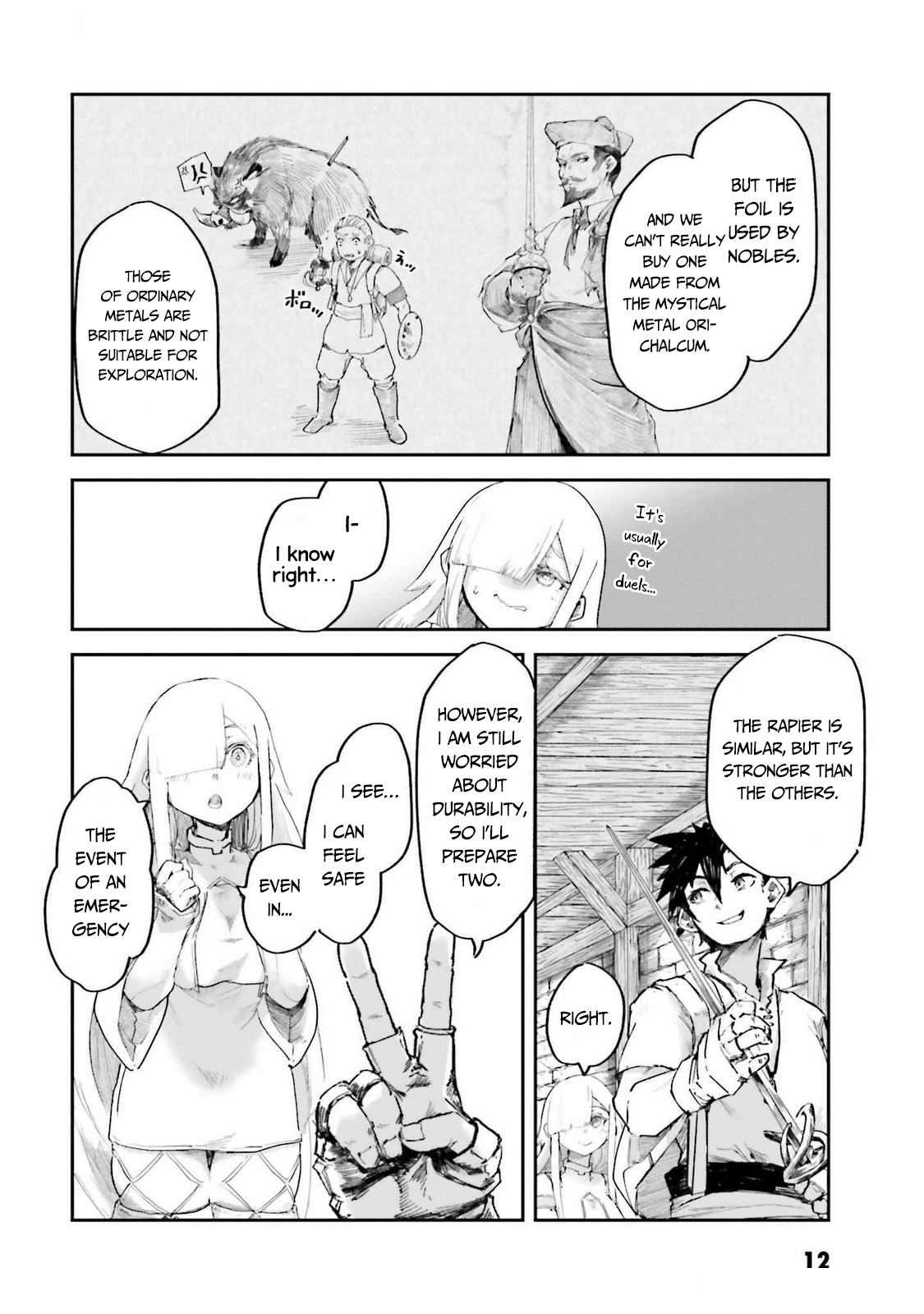 The Man Given "Slow Magic" will become Unparalleled with the Gravity Magic Chapter 6 page 14