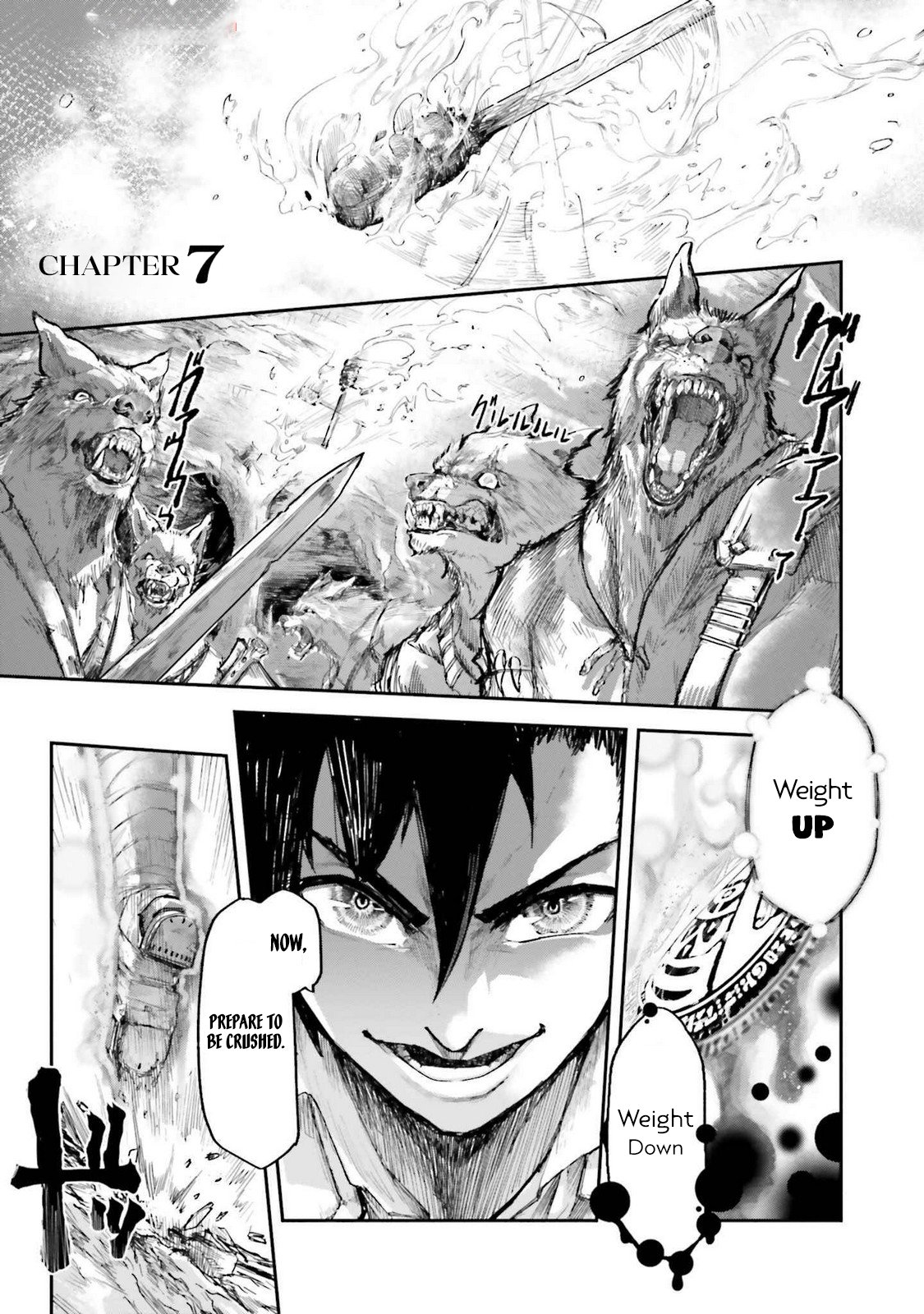 The Man Given "Slow Magic" will become Unparalleled with the Gravity Magic Chapter 7 page 1