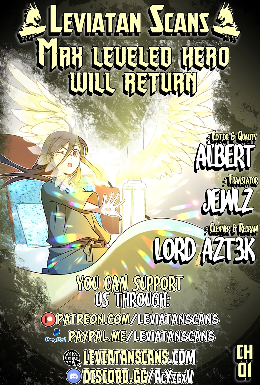 The Max Level Hero has Returned! Chapter 1 page 1