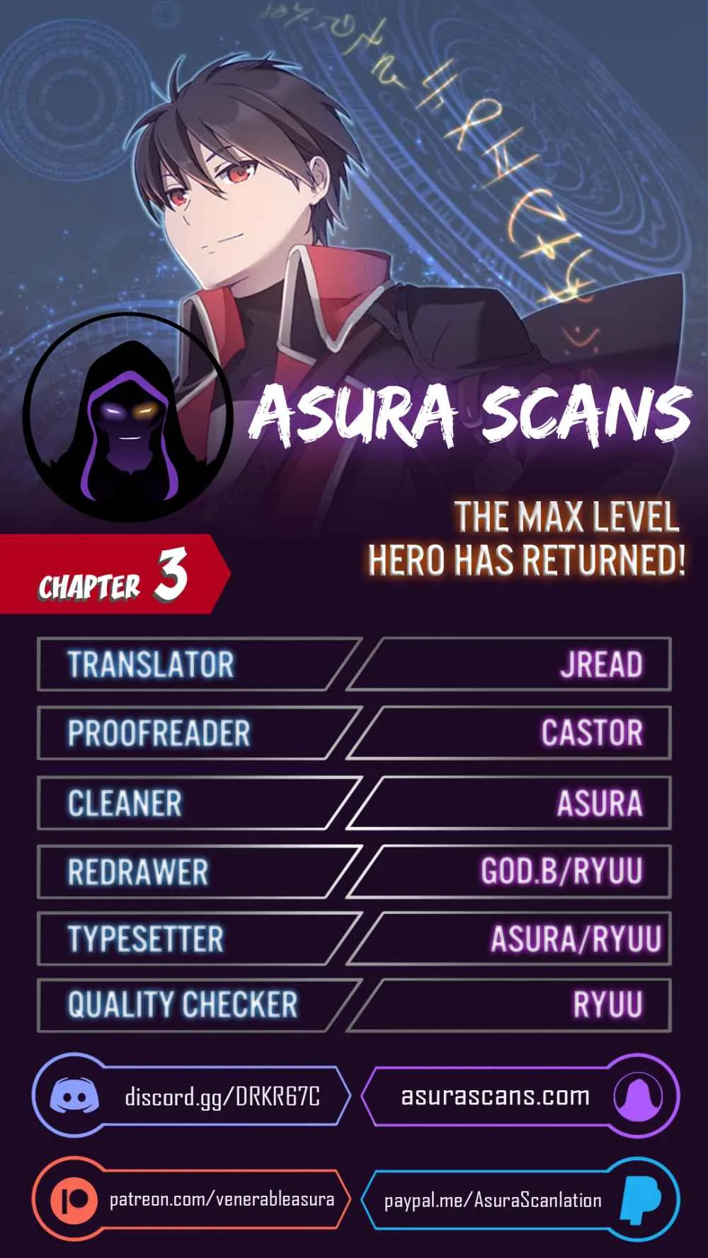 The Max Level Hero has Returned! Chapter 3 page 1