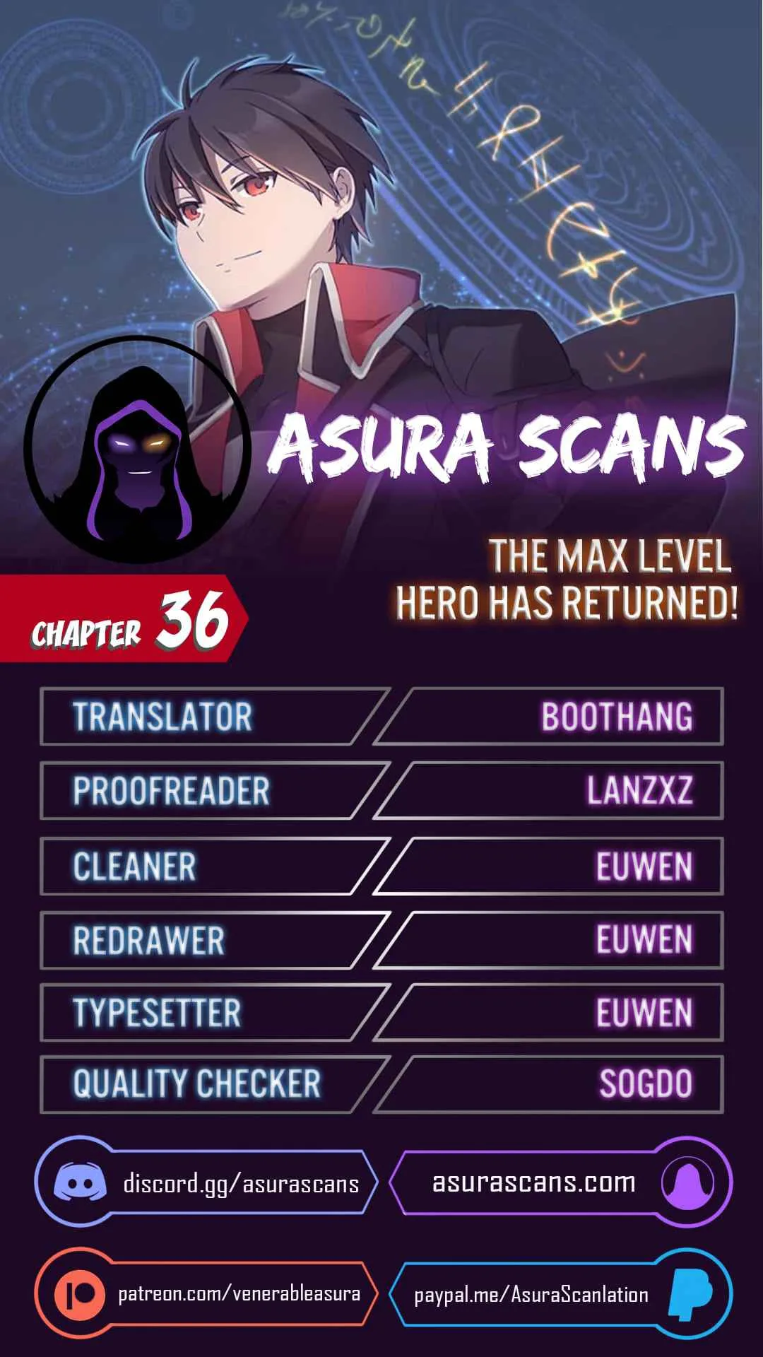 The Max Level Hero has Returned! Chapter 36 page 1