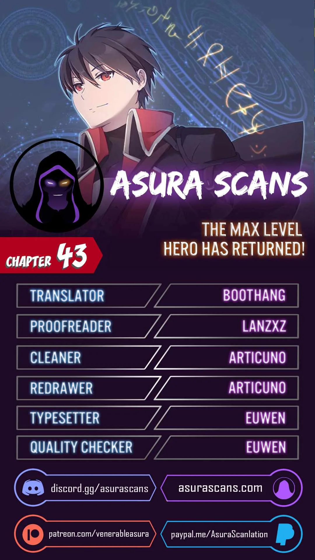 The Max Level Hero has Returned! Chapter 43 page 1