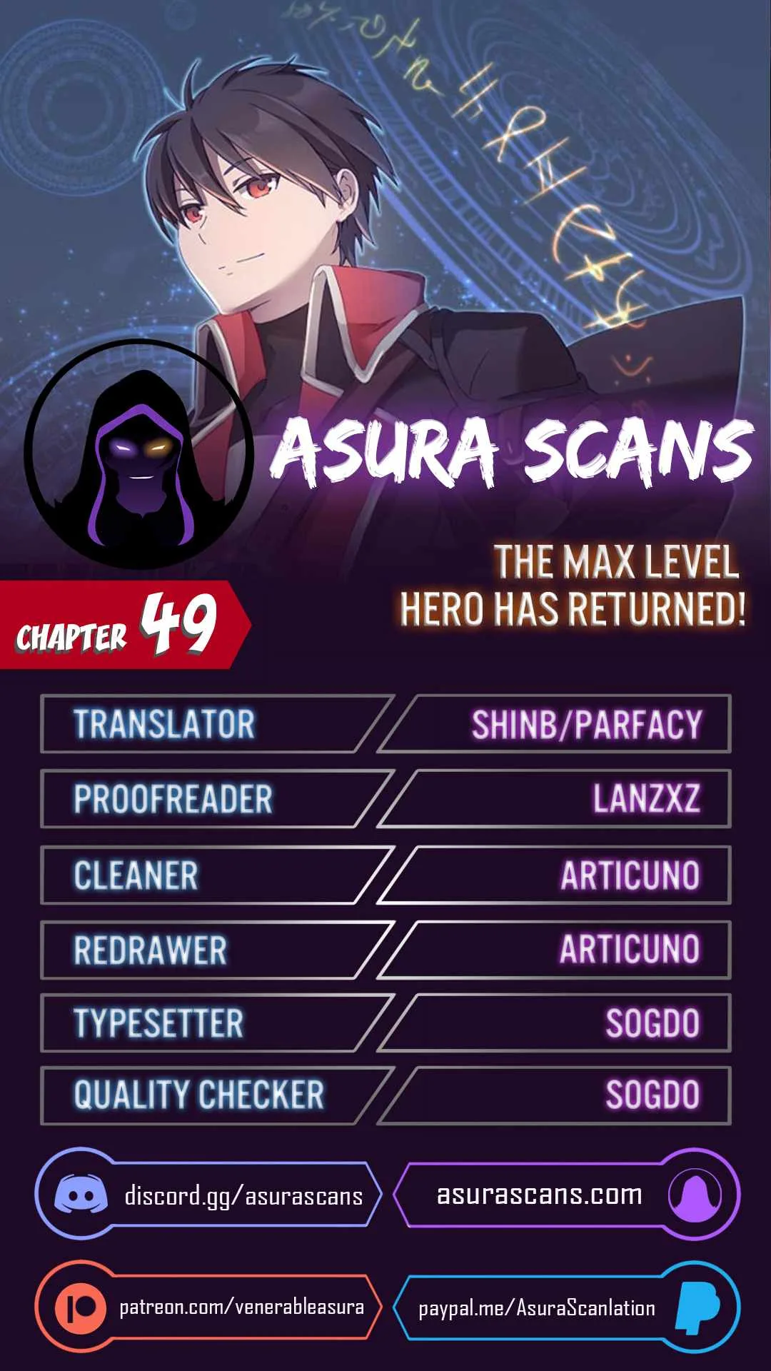 The Max Level Hero has Returned! Chapter 49 page 1