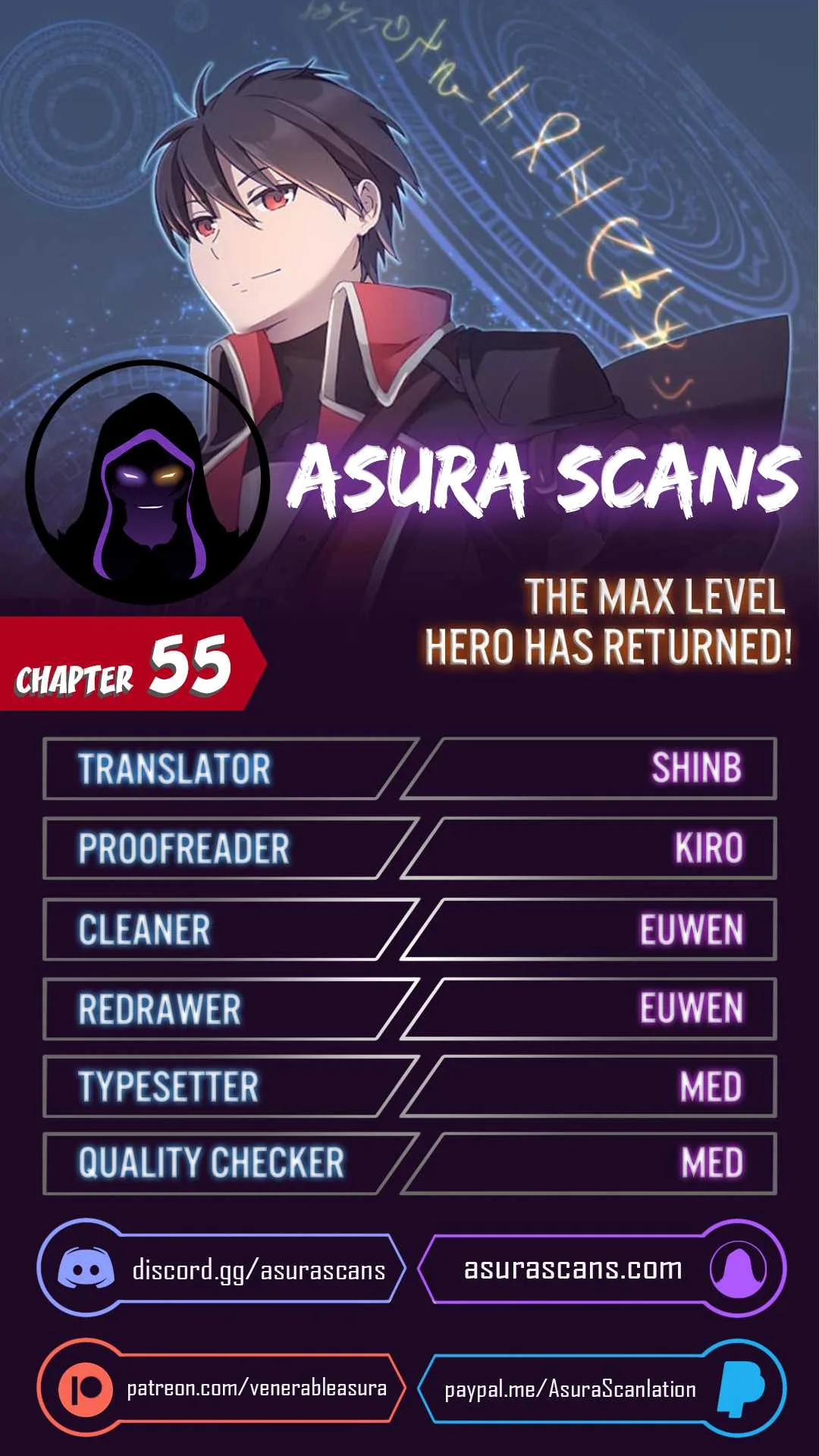 The Max Level Hero has Returned! Chapter 55 page 1