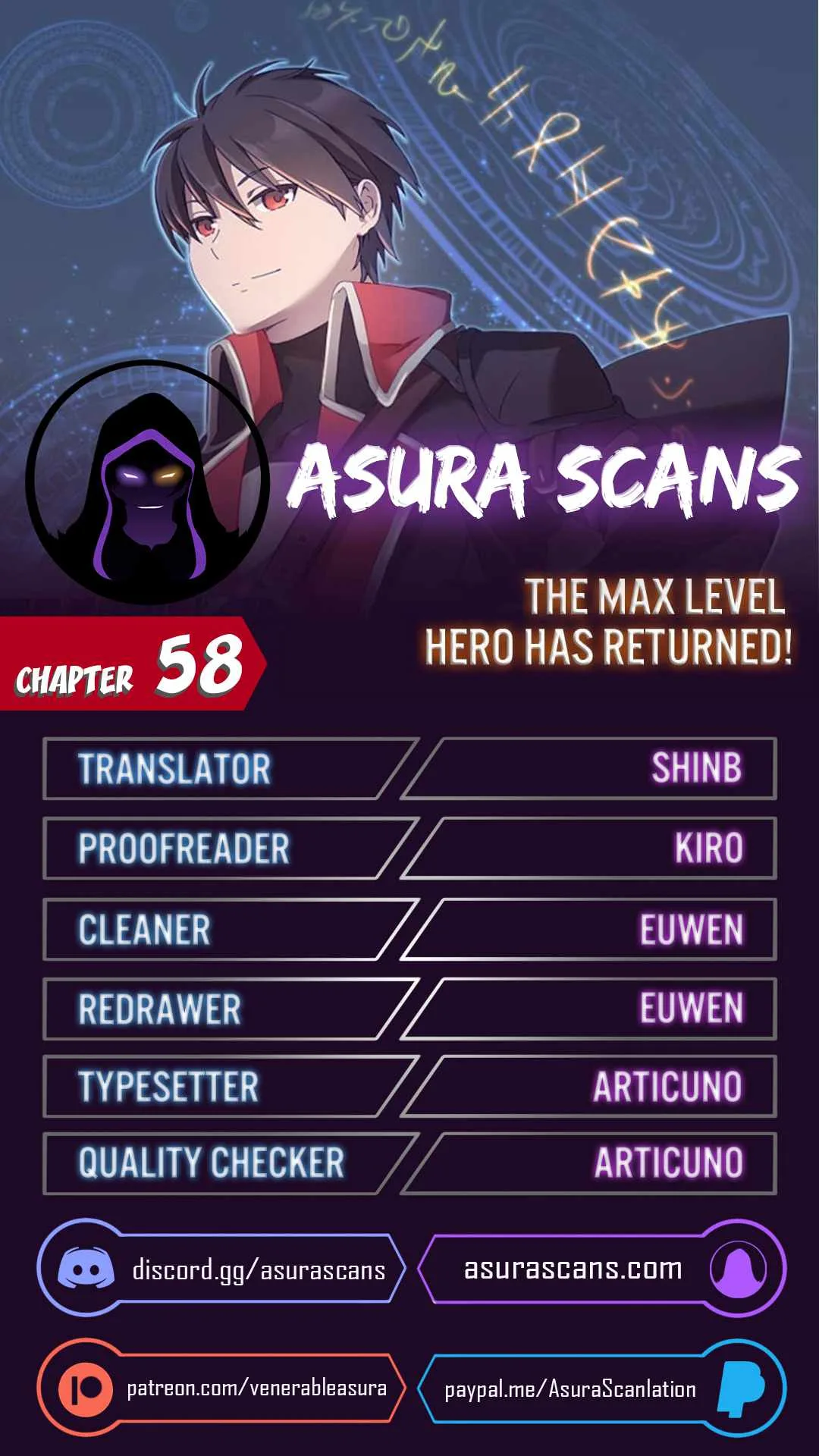 The Max Level Hero has Returned! Chapter 58 page 1