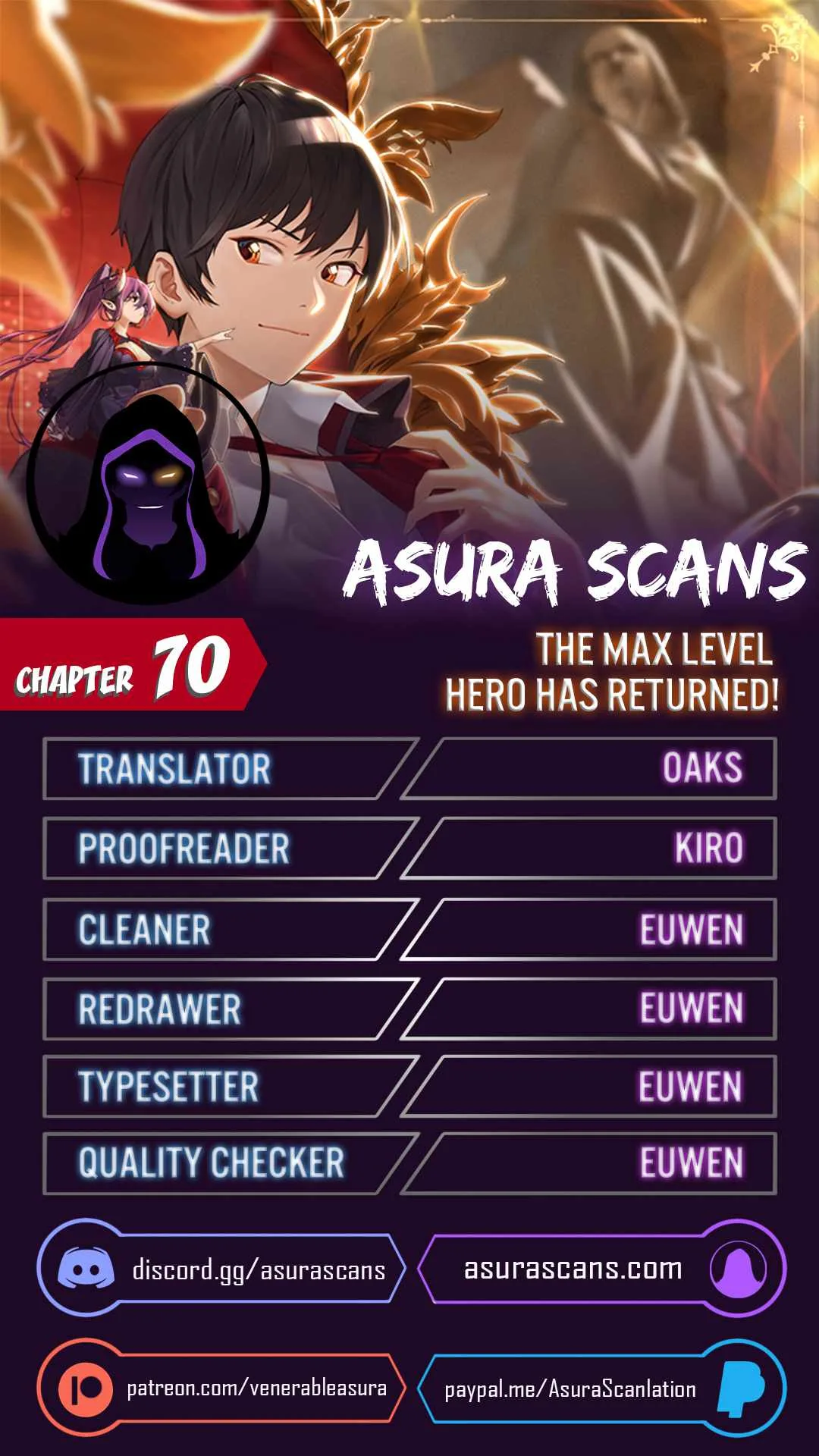 The Max Level Hero has Returned! Chapter 70 page 1