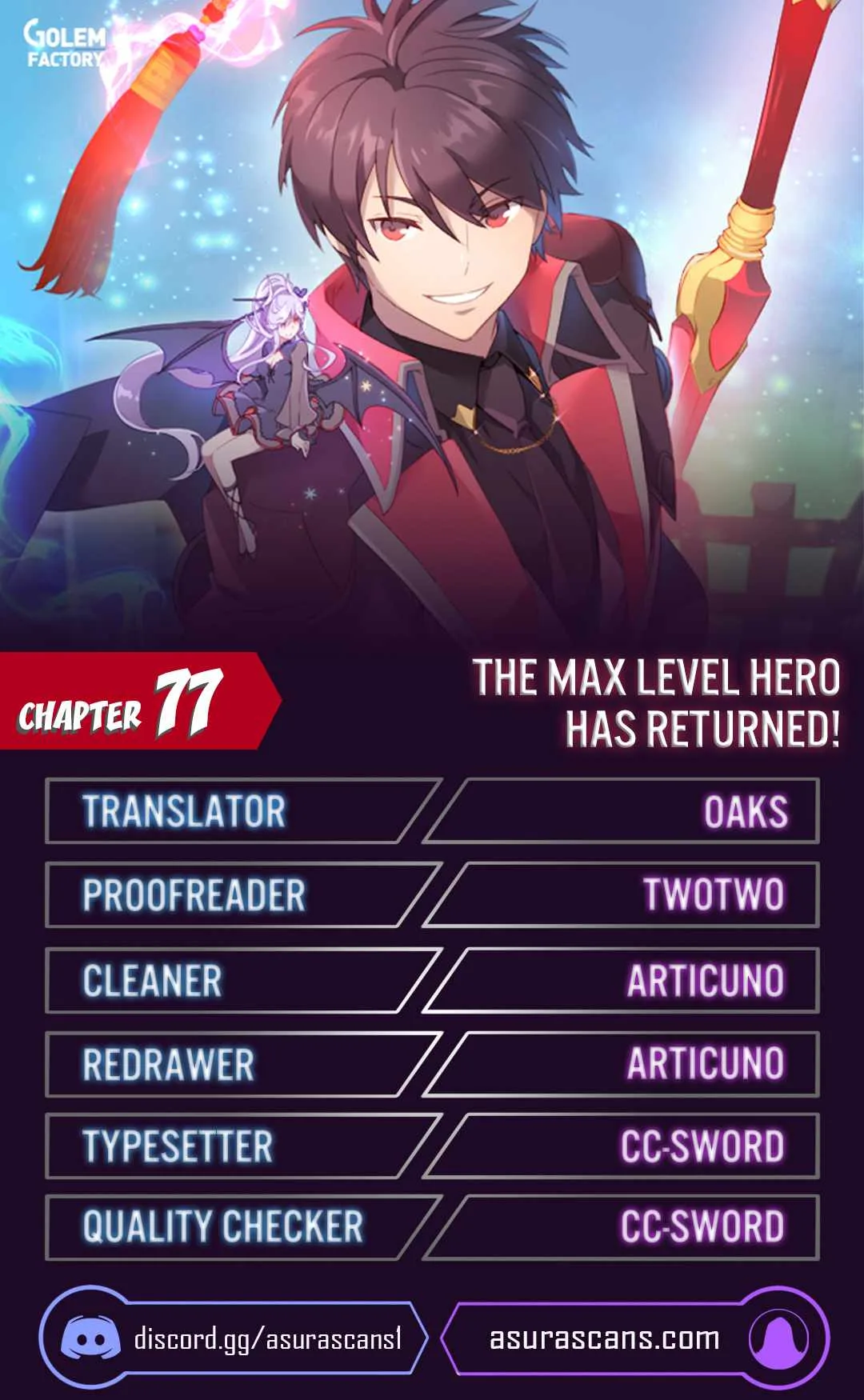 The Max Level Hero has Returned! Chapter 77 page 1