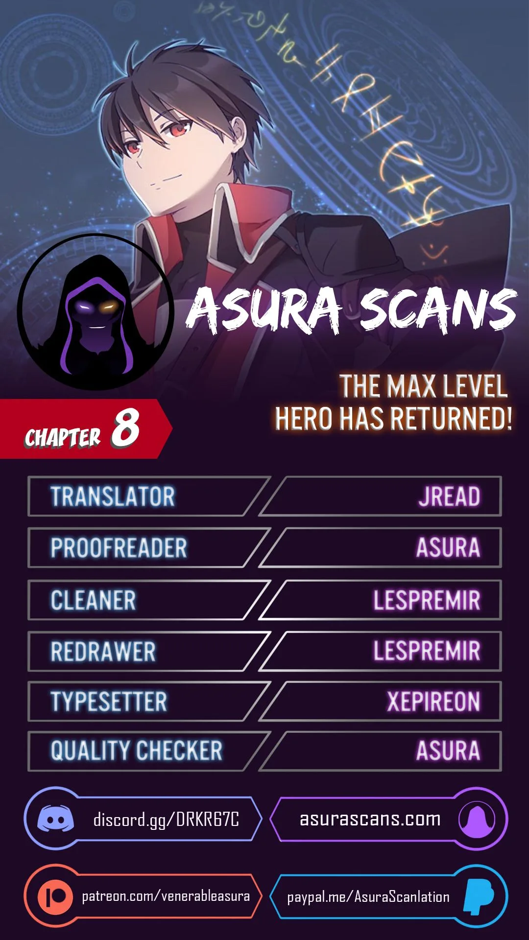 The Max Level Hero has Returned! Chapter 8 page 1