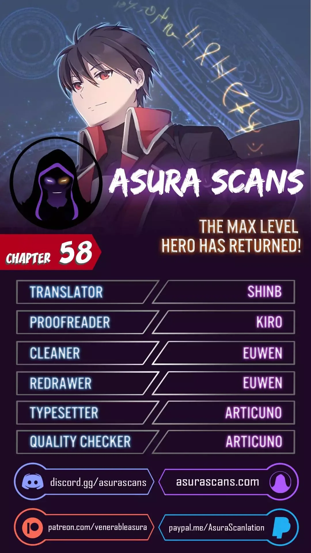 The Max Level Hero Strikes Back Chapter 58 page 1