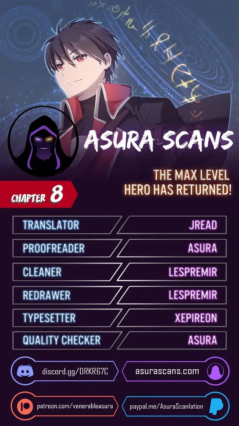 The Max Level Hero Strikes Back Chapter 8 page 1