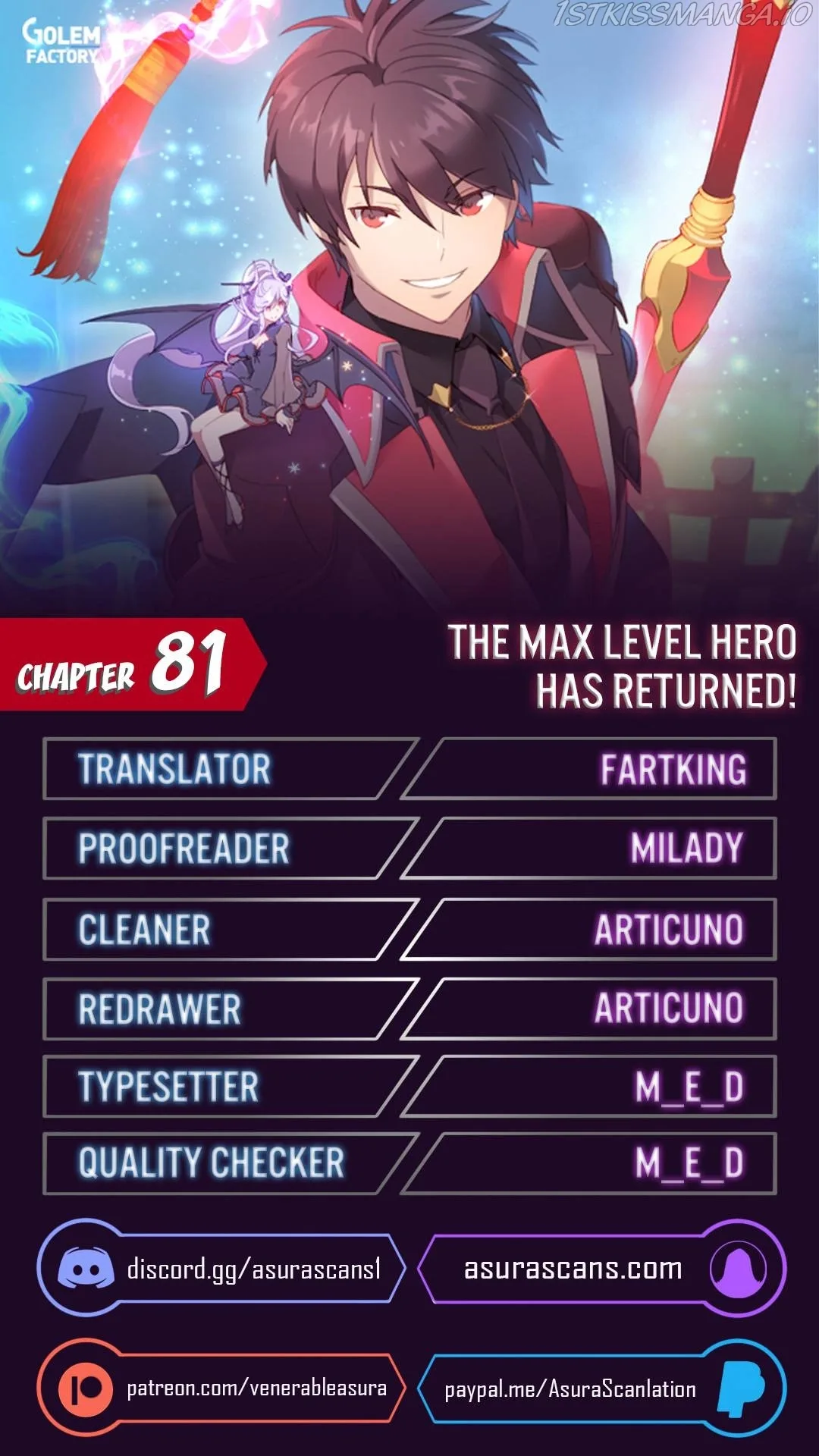 The Max Level Hero Strikes Back Chapter 81 page 1