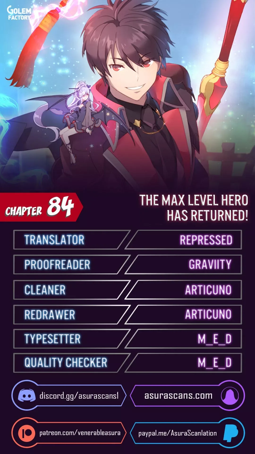 The Max Level Hero Strikes Back Chapter 84 page 1