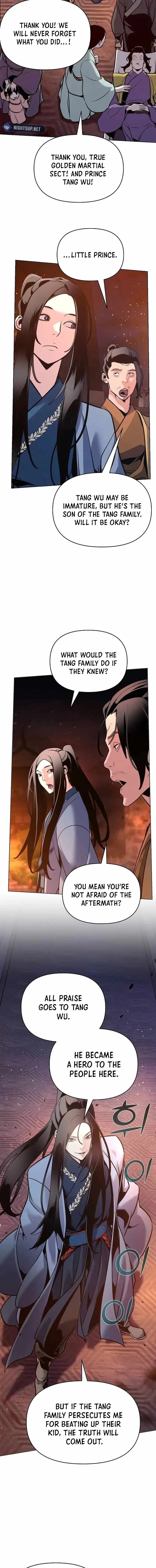 The Mysterious World’s Greatest Martial Artist Little Prince Chapter 36 page 14